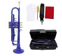 Trumpets Bb B Flat Trumpet Exquisite Brass Trumpet With Mouthpiece Cleaning Brush Cloth Gloves Strap Trumpet Instrument