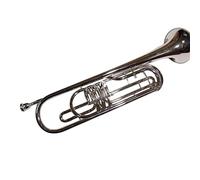 Trumpets Bb Bass Trumpet Brass Instruments Nickel Plated With Case Mouthpiece Trumpet Musical Instruments Trumpet Instrument