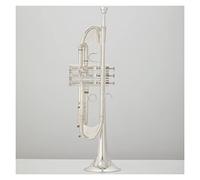 Trumpets Bb Trumpet Brass Material Silver-Plated Surface Buttons Wind Instrument With 7C Mouthpiece Bag Gloves Trumpet Instrument