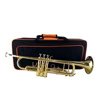 Trumpets Bb Trumpet Gold Lacquer Music Instruments Profesional Trumpets Student Included Case Mouthpiece Accessories Trumpet Instrument