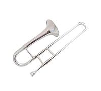 Trumpets Bb Trumpet With Case Mouthpiece Silver Plated Trumpets Yellow Brass Musical Instruments Trumpets Trumpet Instrument
