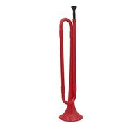 Trumpets Beginner B Flat Plastic Trumpet Youth Abs Youth Young Pioneers Charge Trumpet Set (Color : Crimson)