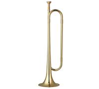 Trumpets Brass C Bugle Call Gold-Plated Trumpet Cavalry Horn With Mouthpiece Musical Instrument For Beginners Trumpet Instrument