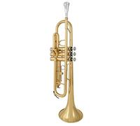 Trumpets Brass Diaphonic Tube B-flat Trumpet Is Suitable For Students To Test Grades And Children's Beginners Trumpet Instrument