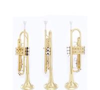 Trumpets Brass Pipe Western Musical Instrument Brass Three-tone Trumpet In B Flat For Beginners Trumpet Instrument