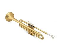 Trumpets Brass Trumpet Instrument In B Flat Lacquered Gold Trumpet Instrument