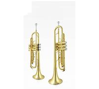 Trumpets Copper Tube B Flat Trumpet Brass Three-tone Beginner Entertainment Trumpet Instrument