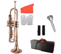 Trumpets Copper Tube B Flat Trumpet With Antique Treatment Three-tone Trumpet Trumpet Instrument