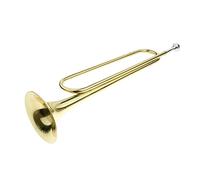 Trumpets Durable Brass Youth Kids Students Mini Marching Bugle Trumpet Golden B Key Trumpet Instrument