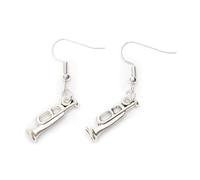 Trumpets Earrings Miniblings Trumpet Music Silver Jazz Trumpeter Mini
