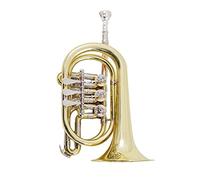 Trumpets Flat Key Cornet Bb Adjustment Brass Gold Three-button Rotary Valve Trumpet Instrument