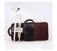Trumpets for Beginner Beginners To Play Brass Instruments Silver-plated B-down Trumpet Alto Standard Trumpet With 7C Mouthpiece Accessories Trumpets