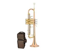 Trumpets for Beginner Elegant Design Standard Trumpet Musical Instruments Tri-color Trend Contrasting Color Brass Instrument Professionals Trumpets