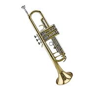 Trumpets for Beginner Standard Bb Trumpet Three-color Trendy Brass Instrument Cupronickel Turning Pipe Gold Brass Bell Trumpet Trumpets