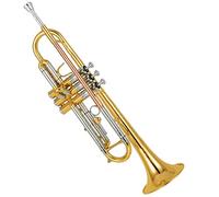 Trumpets Gold Lacquer Trumpet Brass Bell Cupronickel Turning Pipe Tone Bb Trumpet Instrument
