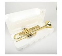 Trumpets Golden Brass B-flat Trumpet Foam Box Packaging Students Beginners Practice Playing Trumpet Trumpet Instrument