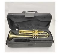Trumpets Golden Silver B Flat Brass Trumpet Wind Instrument Suitable For Beginners To Practice Bands And Professional Trumpet Trumpets Trumpet Instrument (Color : Gold)