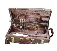 Trumpets High Grade Black Nickel Plated Body Gold Plated Key Classic Structure Trumpet Trumpet Instrument