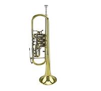Trumpets High Grade Professional Gold Lacquer Rotary Trumpet Trumpet Instrument