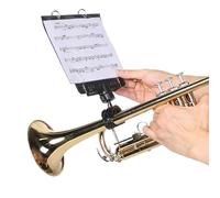 Trumpets Marschlyra | Easy Rotatable Portable Non-Slip - Marschlyra Music Holder for Trumpet, for Students, Musicians, Beginners, Professionals, Parade, Stadium, Exercise, Rehearsal Stage