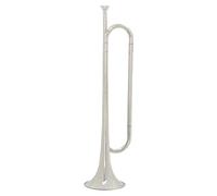 Trumpets Metal Trumpet Professional Brass Instrument Youth Horn Bugle Trumpet Instrument (Color : Silver)
