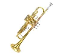 Trumpets Phosphor Bronze Mouthpiece Tube Trumpet B Flat Lacquer Gold Trumpet Trumpet Instrument