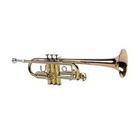 Trumpets Popular Grade Phosphor Copper Body Gold Lacquer Tone C Trumpet Trumpet Instrument