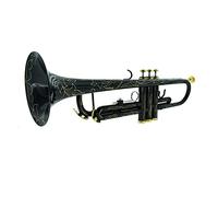 Trumpets Professional Bb Trumpet Black Nickel Gold Plated Yellow Brass Instruments Bb Trumpete Trumpet Instrument
