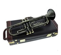 Trumpets Professional Bb Trumpet Black Nickel Gold Plated Yellow Brass Instruments Trumpet Instrument