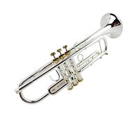 Trumpets Professional playing trumpet musical instrument silver-plated integrated horn hand-engraved Trumpet Instrument