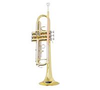 Trumpets Professional Trumpet B Flat Three-tone Trumpet Golden Three-key Trumpet Trumpet Instrument