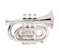 Trumpets Silver Plated Pocket Trumpet Tone Bb Trumpet Instrument