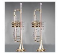 Trumpets The Brass Trumpet In B Flat Is Suitable For Beginners To Play The Brass Band Trumpet Instrument
