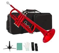 Trumpets The Crimson B-flat Trumpet Is Suitable For Beginners To Play Grading Examination Bands And Churches Trumpet Instrument