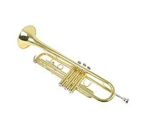 Trumpets Trumpet Bb B Flat Brass Golden Durable Musical Instrument Trumpet Instrument
