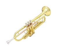 Trumpets Trumpet Bb B Flat Brass Trumpet Phosphor Copper With Mouthpiece Cleaning Brush Glove Strap Trumpet Instrument