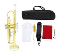 Trumpets Trumpet Bb B Flat Durable Brass Trumpet Trumpet Instrument (Color : Silver)