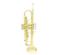 Trumpets Trumpet Bb B Flat Silver-plated Brass Exquisite With Mouthpiece Cleaning Brush Cloth Gloves Strap 5 Colors For Option Trumpet Instrument (Color : 3)