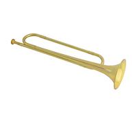 Trumpets Trumpet Brass Musical Instrument School Band Cavalry Beginner Military Orchestra Bugle Trumpet Instrument (Color : Gold)