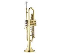 Trumpets Trumpet Musical Instrument Golden Silver B Flat Trumpet Instrument (Color : Gold)