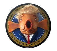 TRUMPY TROUT™ | As Seen on TV | The Talking Fish with Hilarious Animations & High Fidelity Speeches | Make Fishing Great Again | The Talking Fish with a Big Personality | Wall Mount or Desk Display