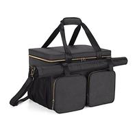 Trunab Board Game Bag - Padded Storage Tote with Multiple Accessory Pockets