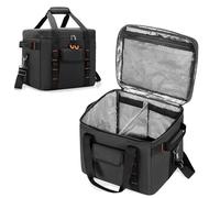 Trunab Travel Carrying Bag Compatible with Jackery Explorer 300/300 Plus/500/1000/1000 Pro Portable Power Station Bag with Adjustable Dividers Compartment for Charging Cable and Accessories.