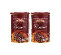 Trung Nguyen Premium Blend Vietnamese Ground Coffee Beans 425g (Pack of 2) - Strong Aroma and Flavourful