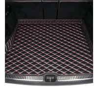 Trunk accessories Car Trunk Mats Covers Cargo Liner Carpet Interior Accessories For Hyundai For Elite I20 2014-2020(Black Red 1 PCS)