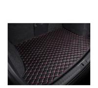 Trunk Boot Mats For VW For Scirocco 2009-2017 Car Trunk Mat For Cargo Liner Carpet Interior Parts Accessories Cover(Black and Red)