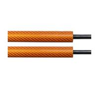 Trunk Boot Shock For Telstar GV GD 1987-1999 Boot Gas Struts Springs Dampers Tailgate Lift Supports Rear Boot Gas Struts(Orange carbon fiber)