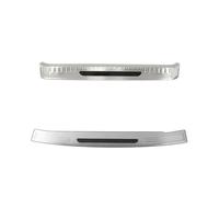 Trunk Bumper For Toyota For Land For Cruiser For Prado J150 2014-2017 Car Accessories Rear Fender Protector Sill Cover Sticker(14-17 Silver)