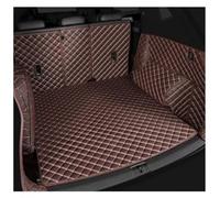 Trunk Carpets For Mercedes For Benz CLS 2015 2016 2017 2018 2019 2020 2021 Sedan Full Coverage Leather Car Trunk Mat Cargo Liner Boot Mat(Brown)