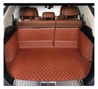 Trunk Carpets For Mercedes For Benz GLE W166 W167 2015-2018 2019 Custom Full Coverage Car Trunk Mat Boot Liner Interior Carpet Boot Mat(Brown)